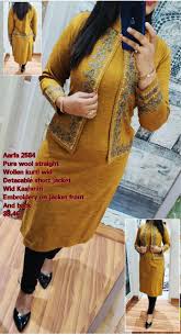 Woolen Designer Kurti